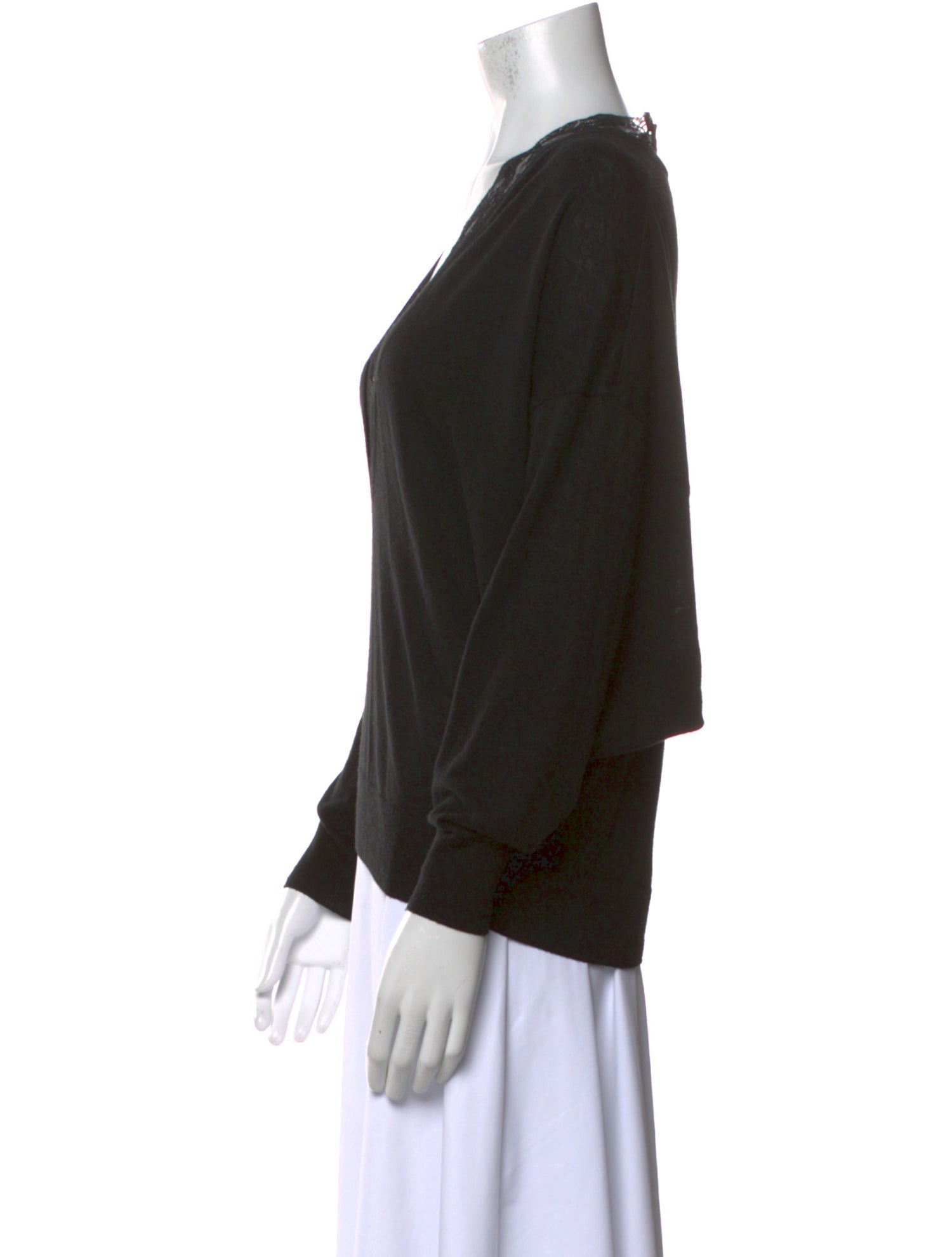 Iro Merino Wool V-Neck Sweater