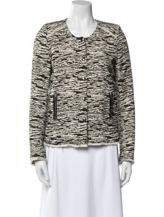 Iro Printed Evening Jacket