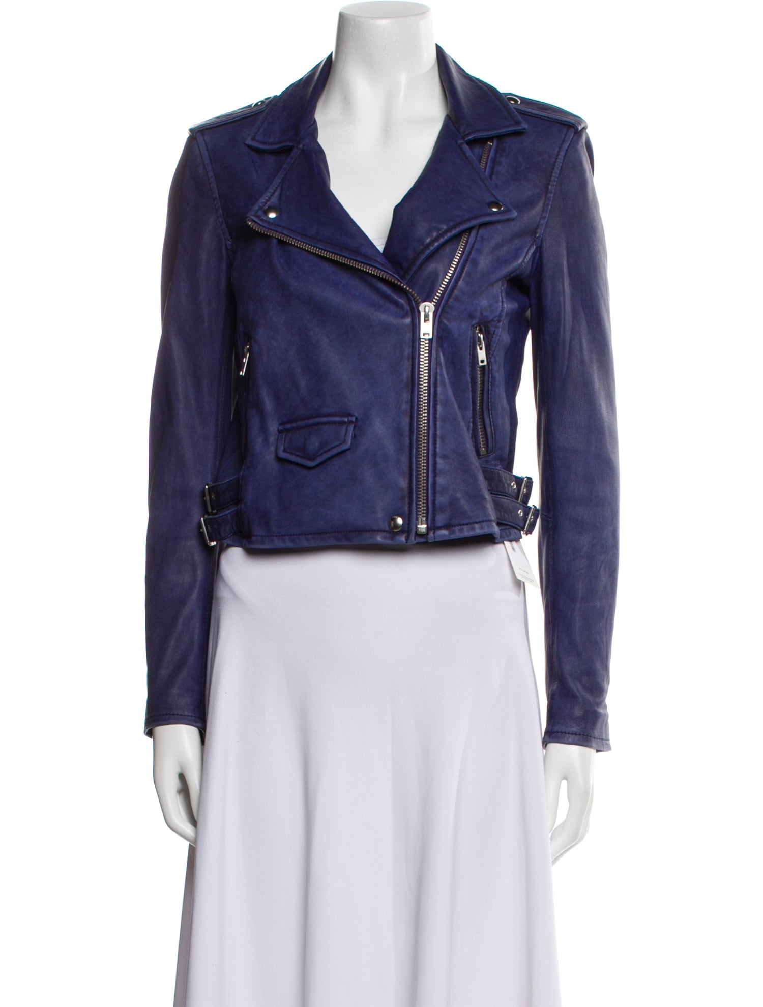 Iro Lamb Leather Biker Jacket
