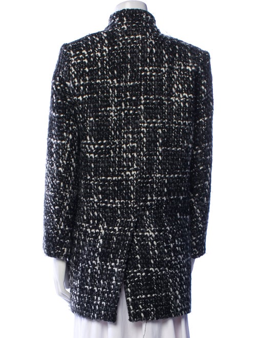 Iro Wool Tweed Pattern Coat