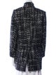 Iro Wool Tweed Pattern Coat