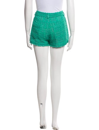 Iro Tweed Pattern Mini Shorts