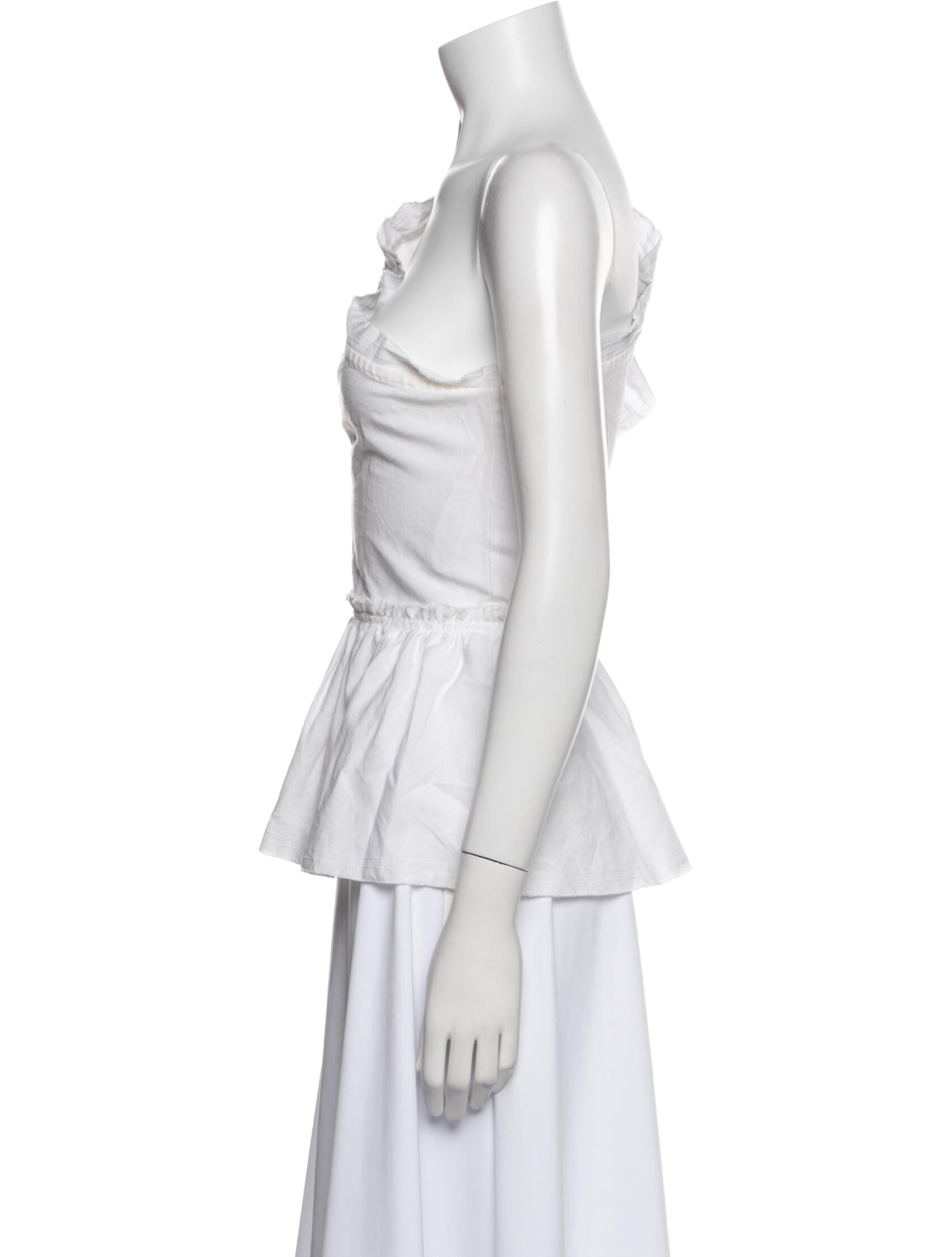 Iro One-Shoulder Sleeveless Blouse