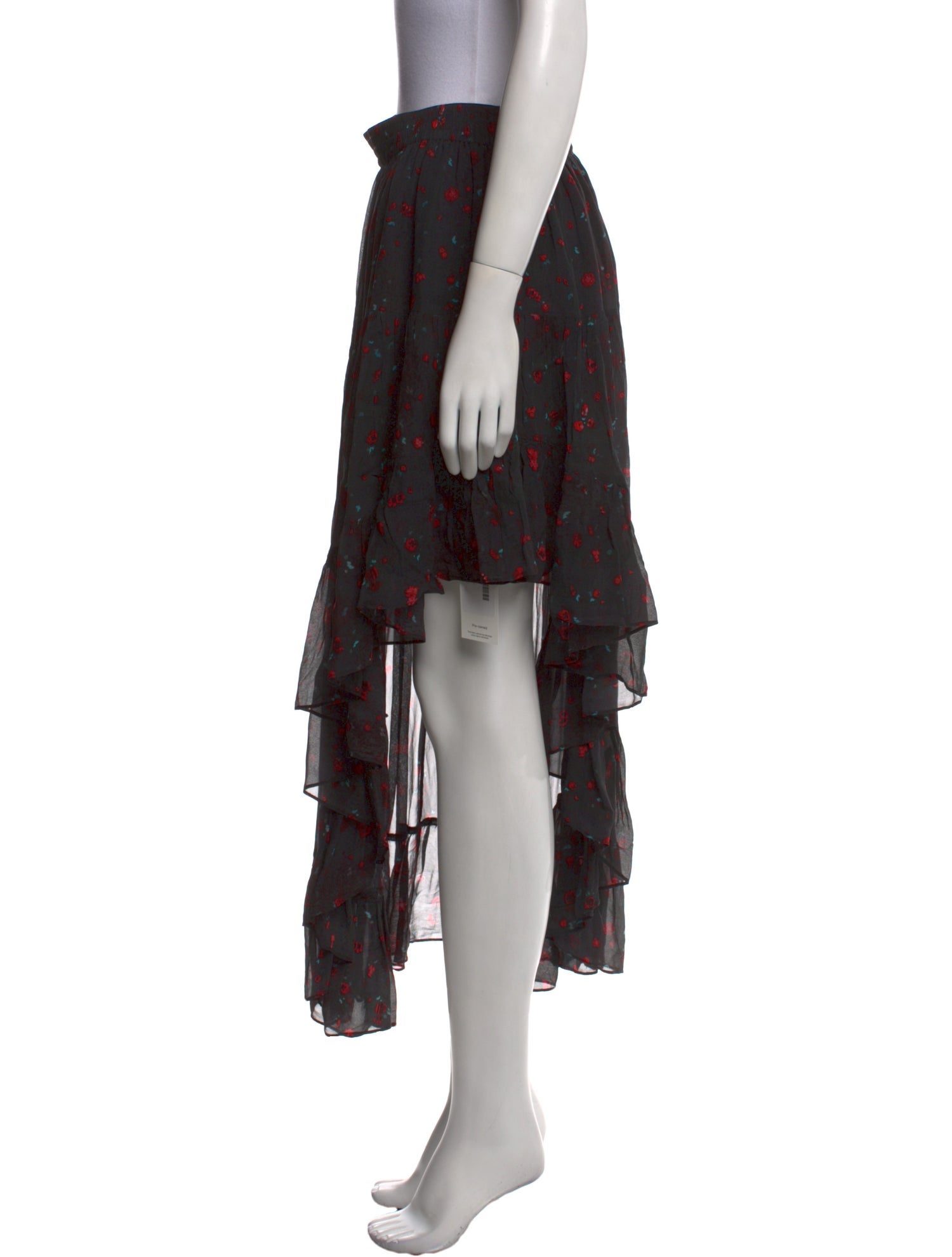 Iro Printed Midi Length Skirt