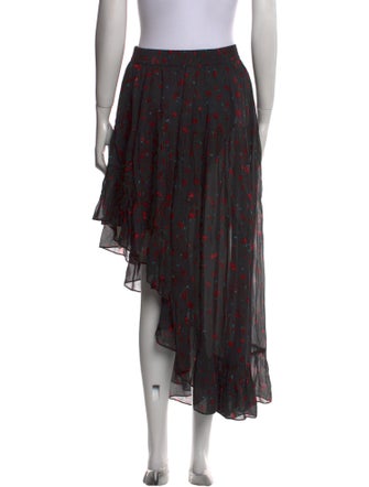 Iro Printed Midi Length Skirt