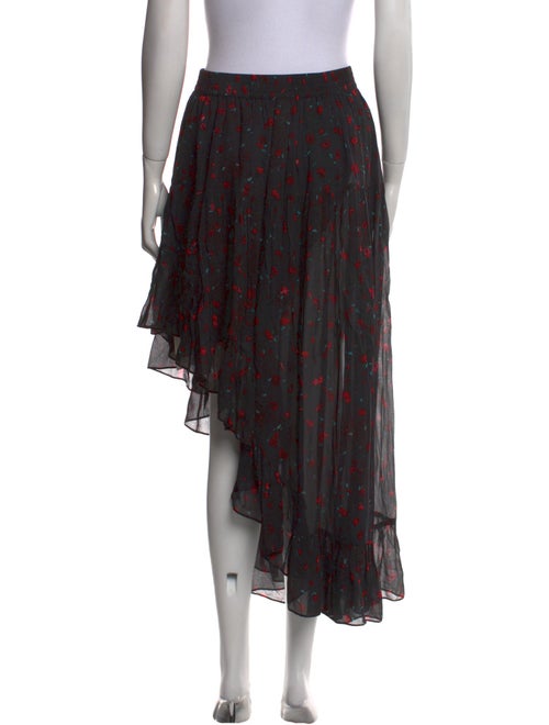 Iro Printed Midi Length Skirt