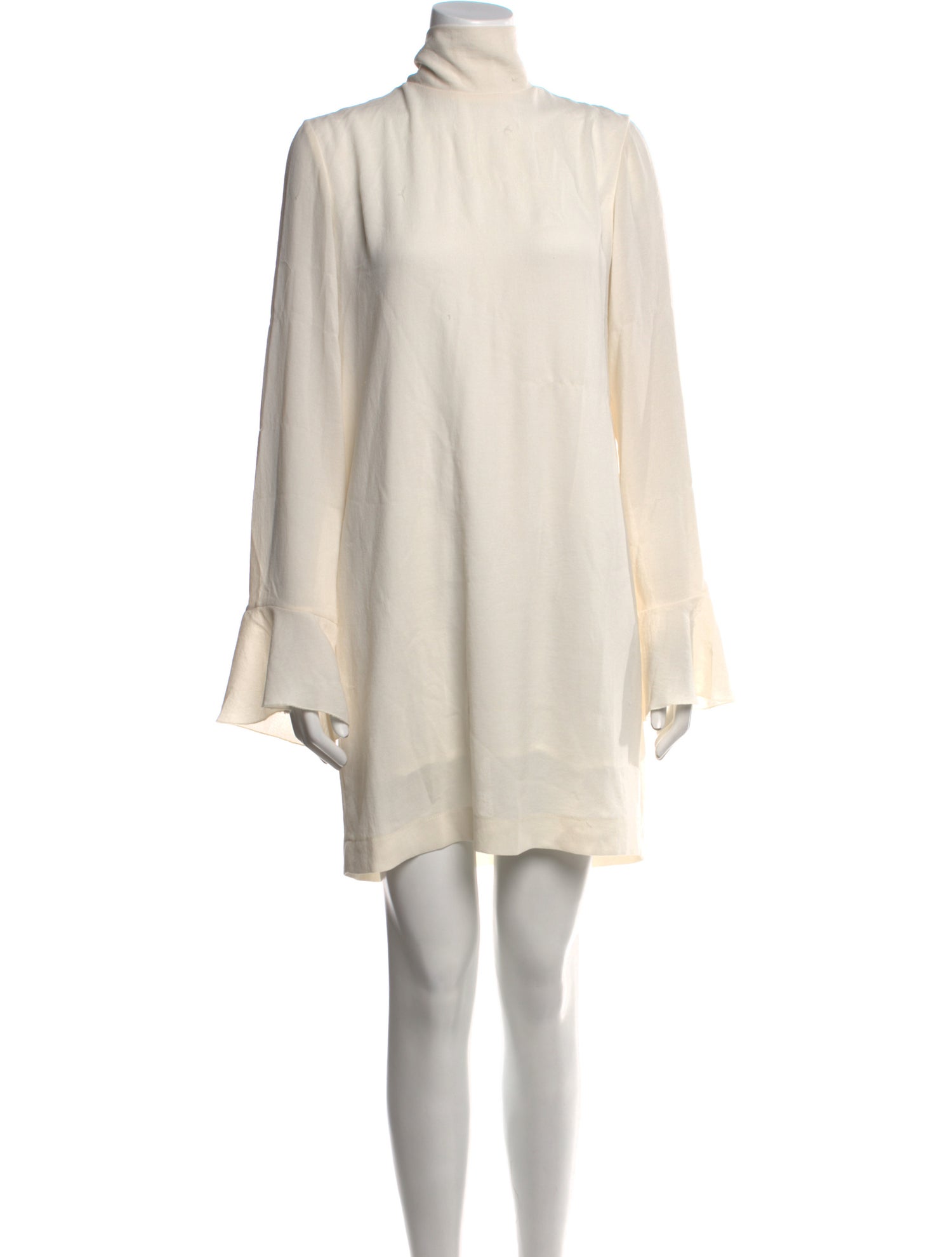 Iro Mock Neck Mini Dress