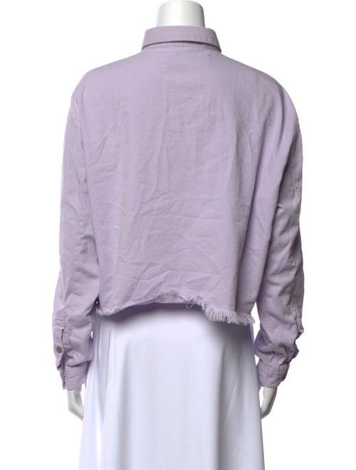 Iro Long Sleeve Button-Up Top