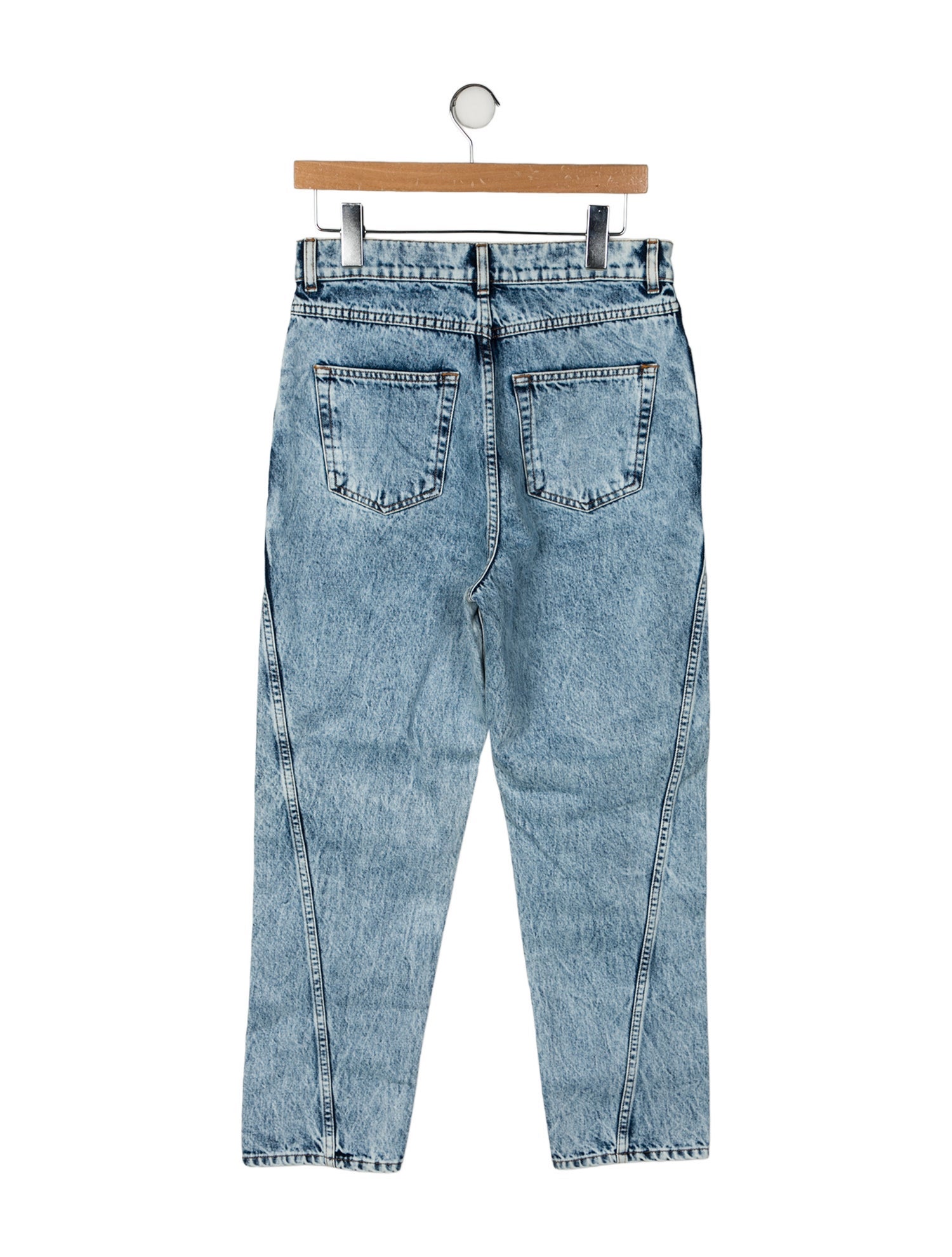 Iro High-Rise Straight Leg Jeans