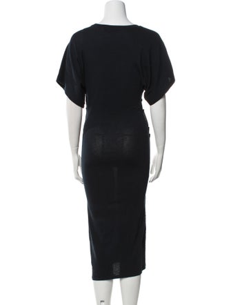 Iro Crew Neck Midi Length Dress