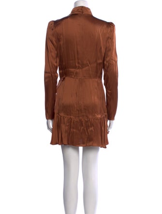 Iro Mock Neck Mini Dress