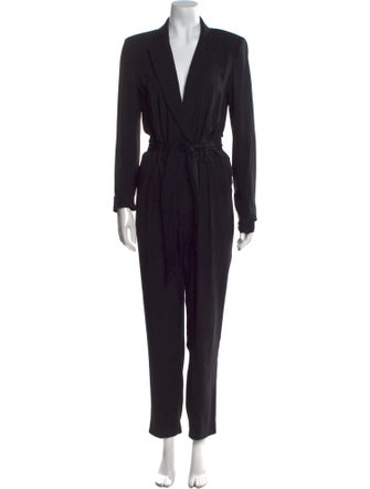 Iro Plunge Neckline Jumpsuit