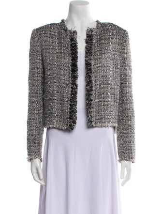 Iro Tweed Pattern Evening Jacket
