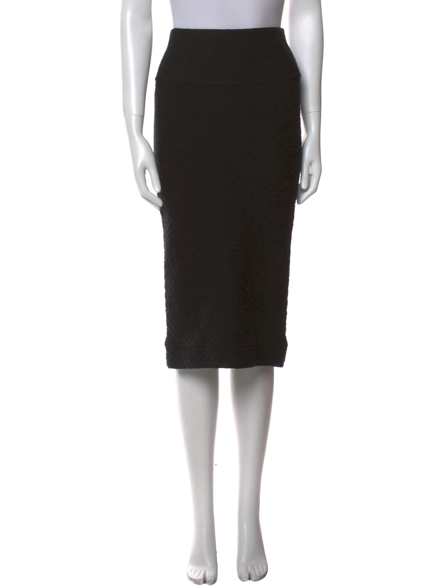 Iro Embroidered Accent Knee-Length Skirt