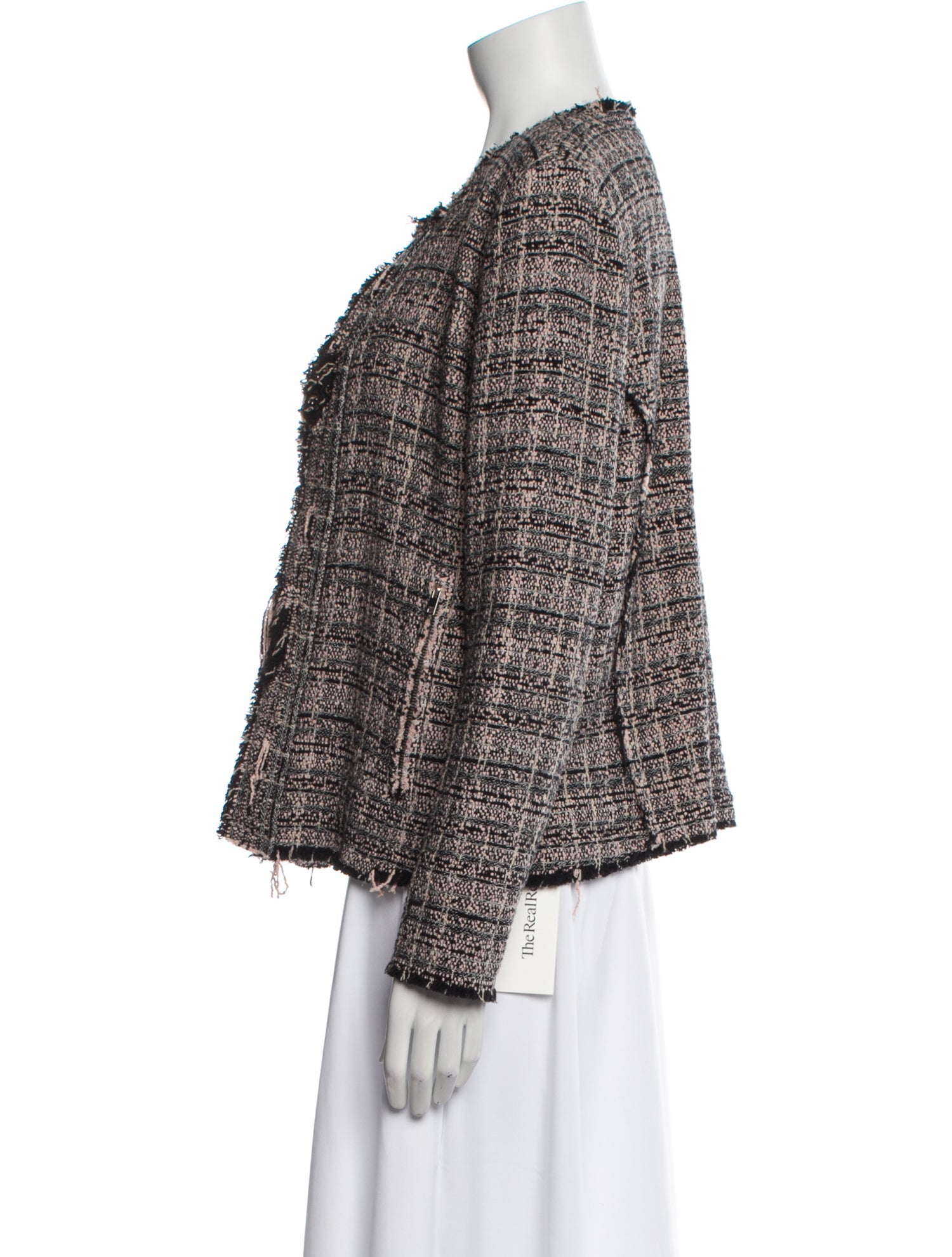 Iro Tweed Pattern Evening Jacket