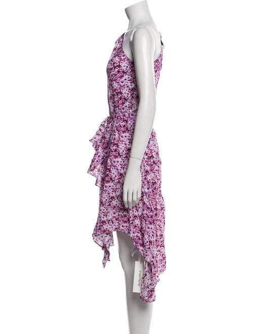 Iro Floral Print Midi Length Dress