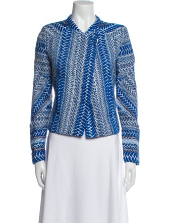 Iro Printed Evening Jacket