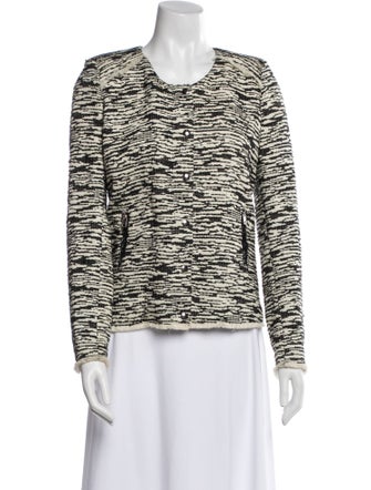 Iro Tweed Pattern Evening Jacket