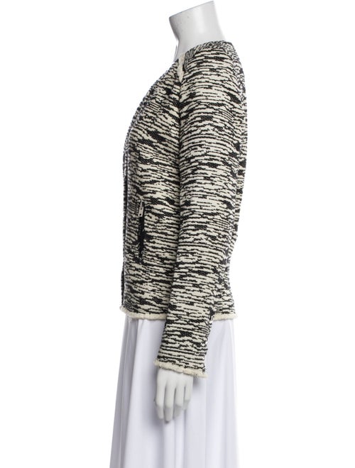 Iro Tweed Pattern Evening Jacket