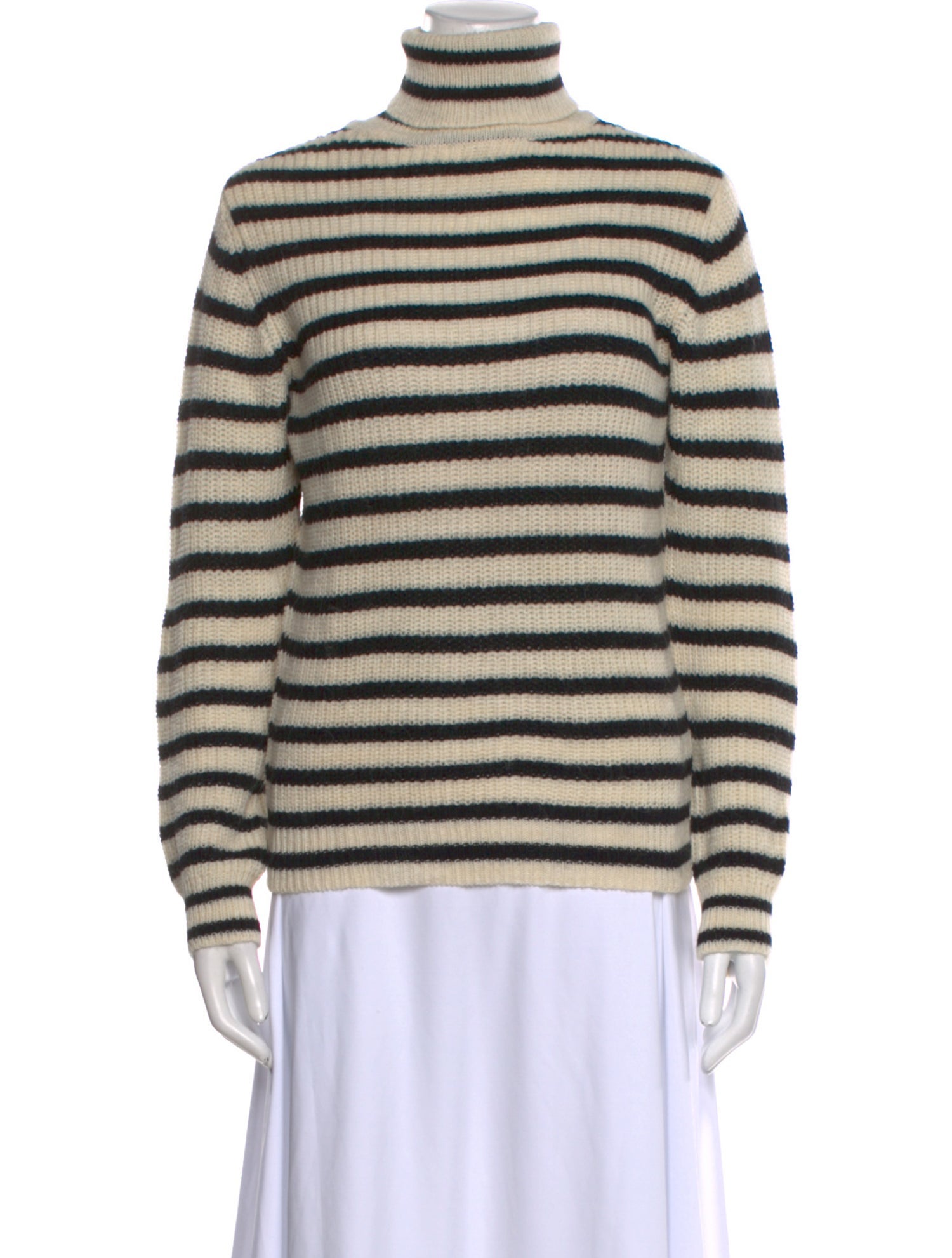 Iro Striped Turtleneck Sweater