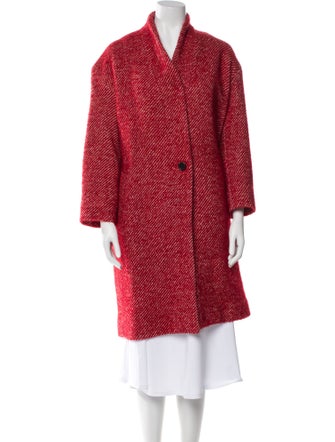 Iro Tweed Pattern Coat