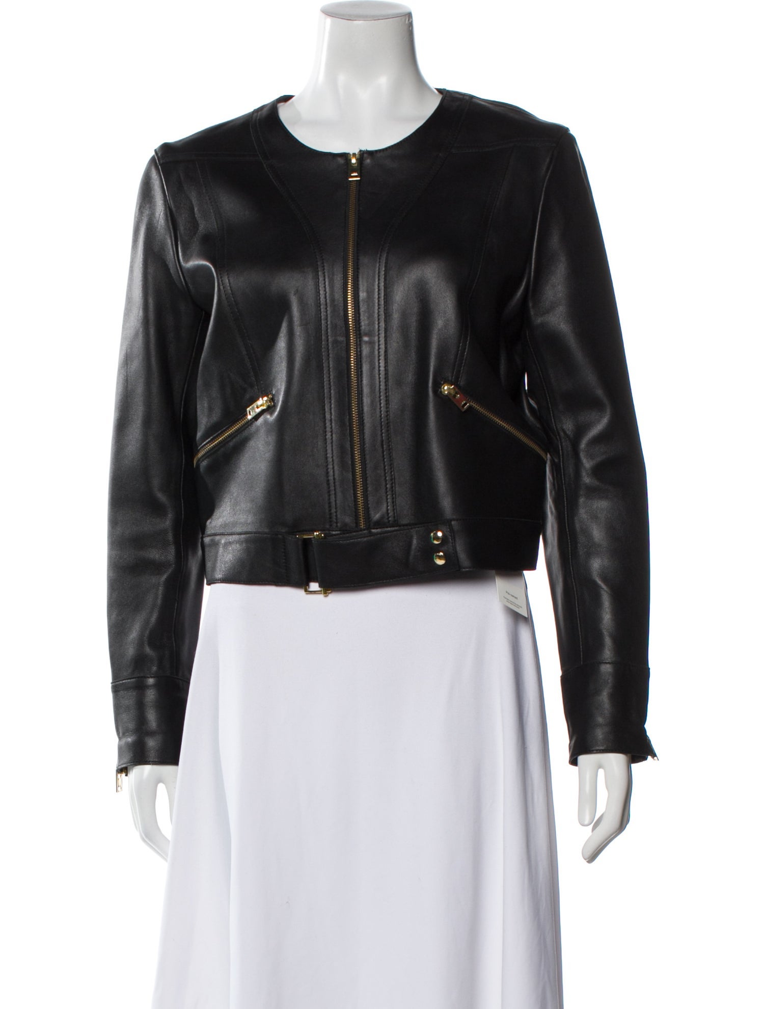 Iro Lamb Leather Biker Jacket