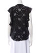 Iro Printed V-Neck Blouse
