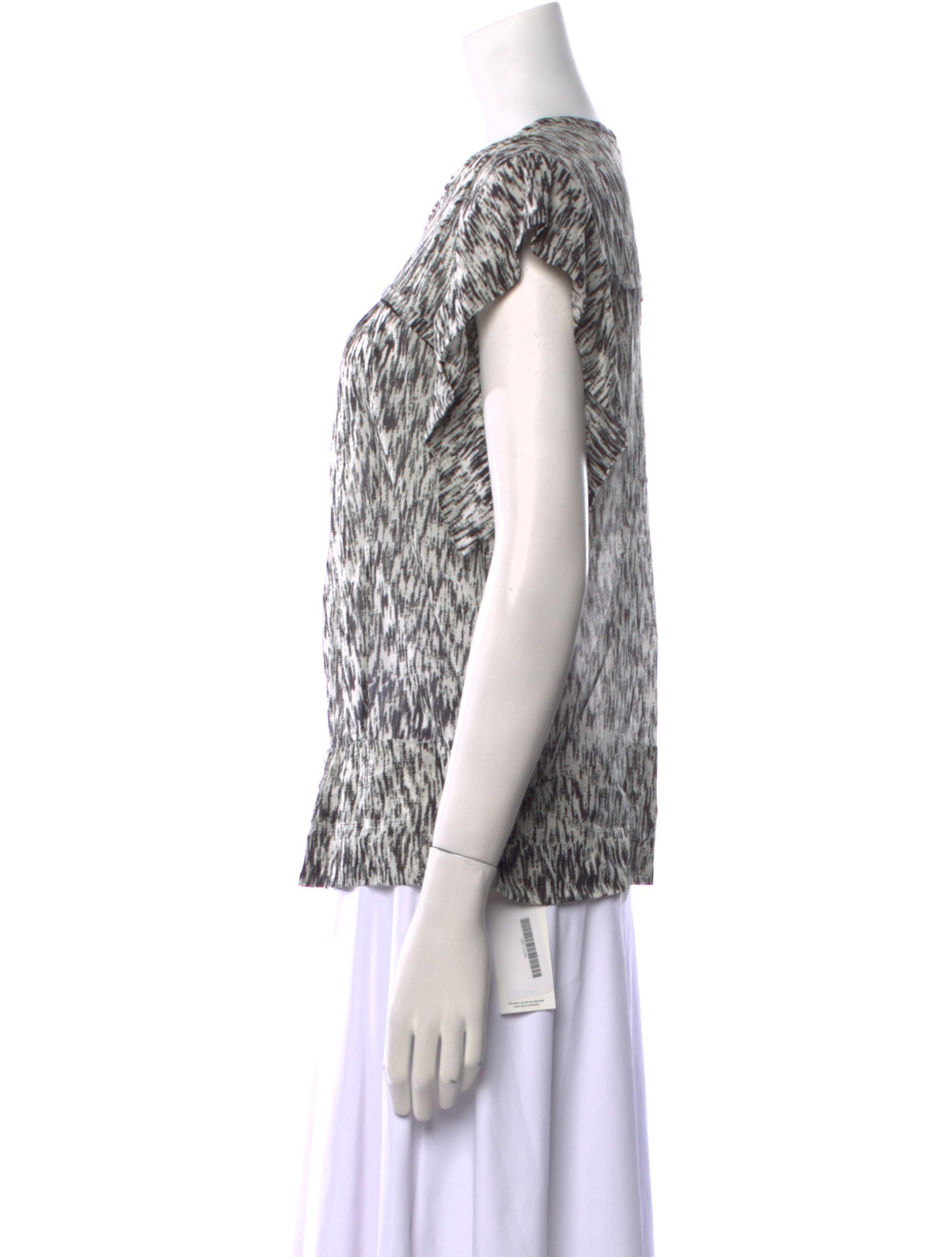 Iro Silk Printed T-Shirt