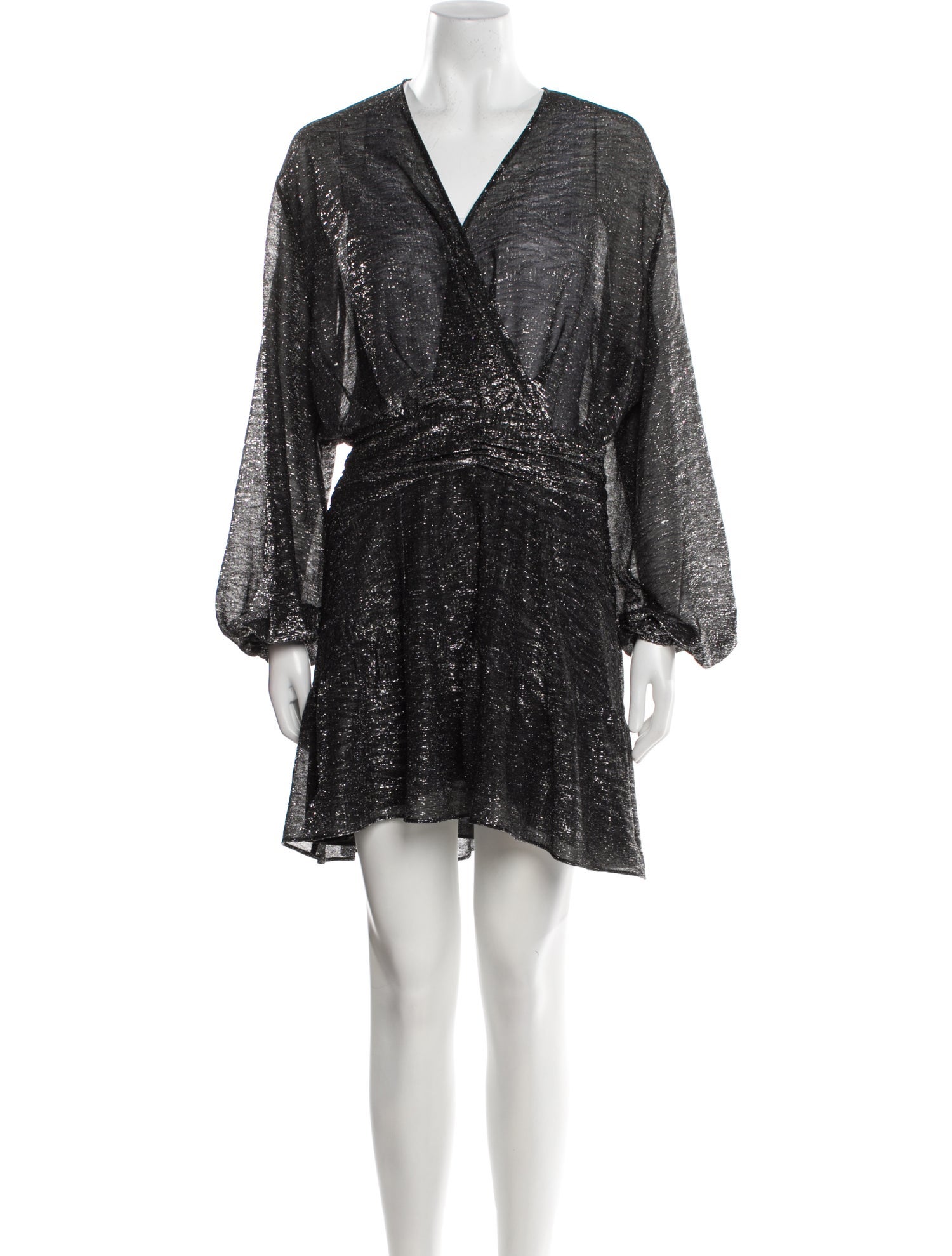 Iro V-Neck Mini Dress