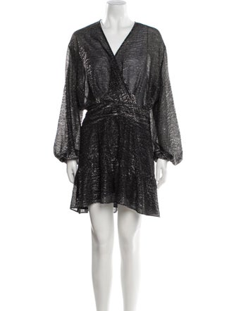 Iro V-Neck Mini Dress