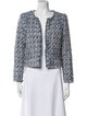 Iro Wool Tweed Pattern Evening Jacket