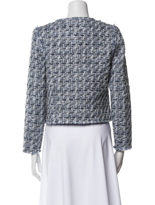 Iro Wool Tweed Pattern Evening Jacket