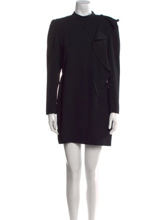 Iro Mock Neck Mini Dress