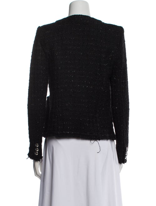 Iro Wool Tweed Pattern Evening Jacket