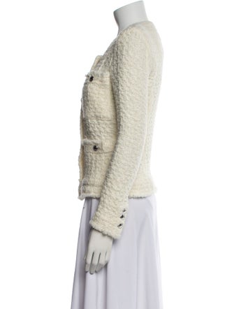 Iro Tweed Pattern Evening Jacket