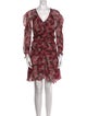 Iro Floral Print Knee-Length Dress