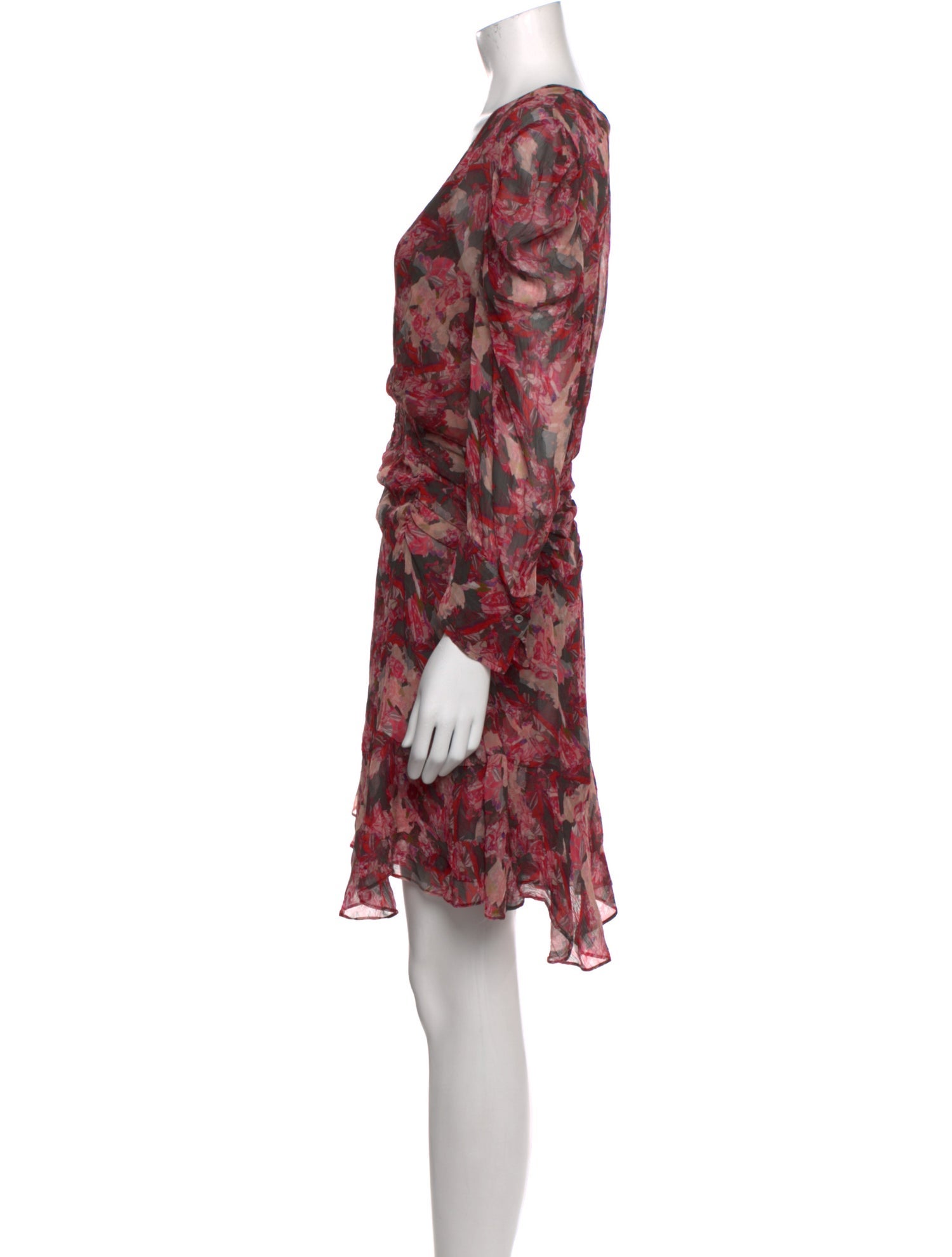 Iro Floral Print Knee-Length Dress
