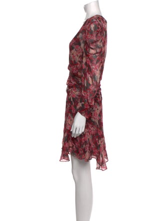 Iro Floral Print Knee-Length Dress