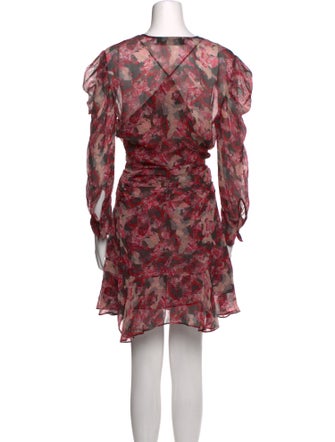 Iro Floral Print Knee-Length Dress
