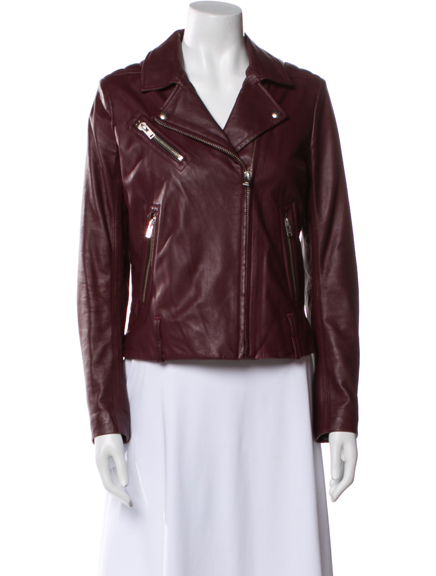 Iro Lamb Leather Biker Jacket