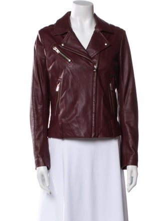 Iro Lamb Leather Biker Jacket