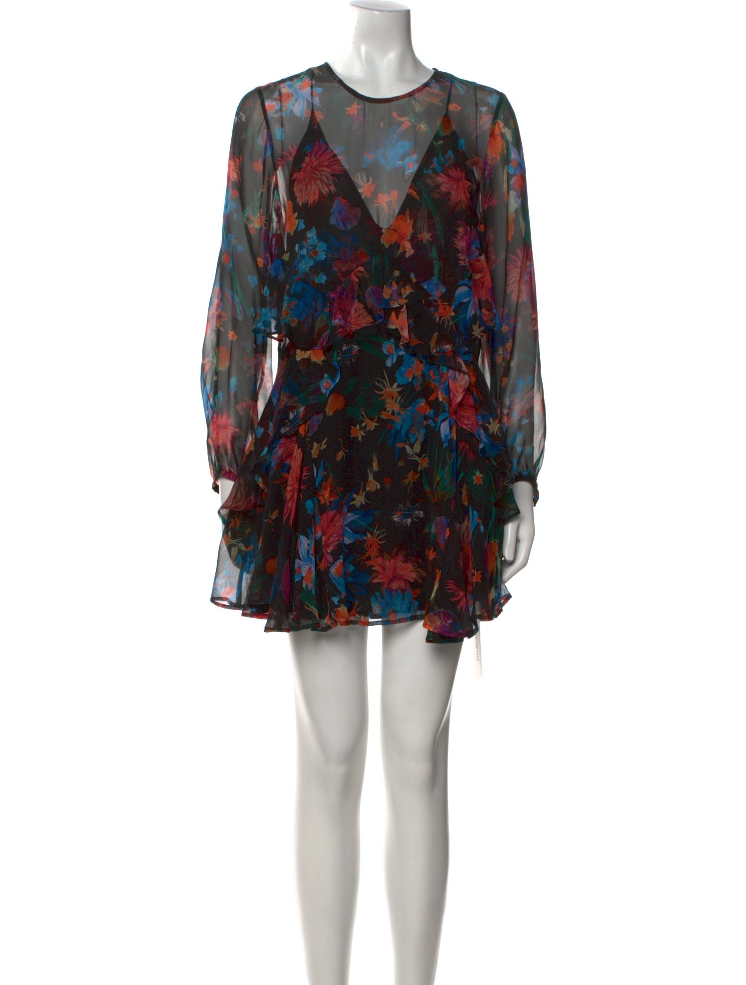 Iro Silk Mini Dress