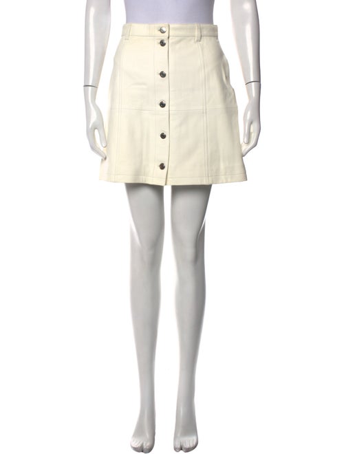 Iro Leather Mini Skirt
