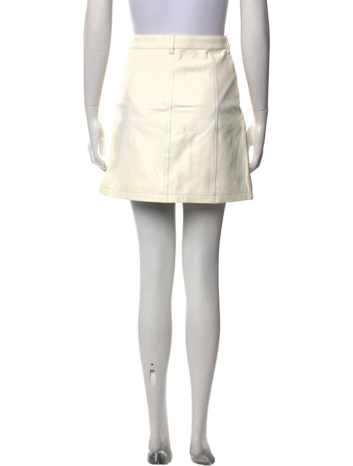 Iro Leather Mini Skirt