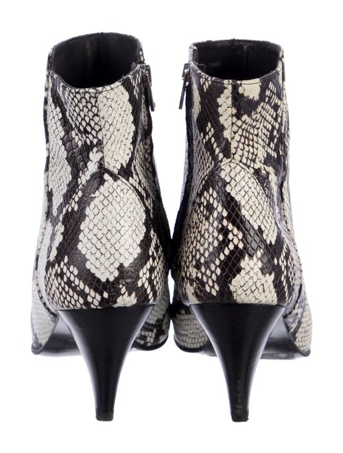 Iro Leather Animal Print Boots