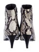 Iro Leather Animal Print Boots