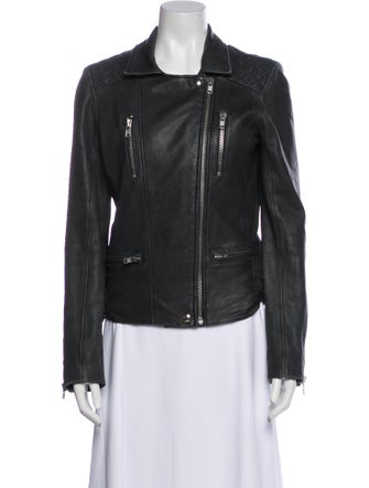 Iro Lamb Leather Biker Jacket