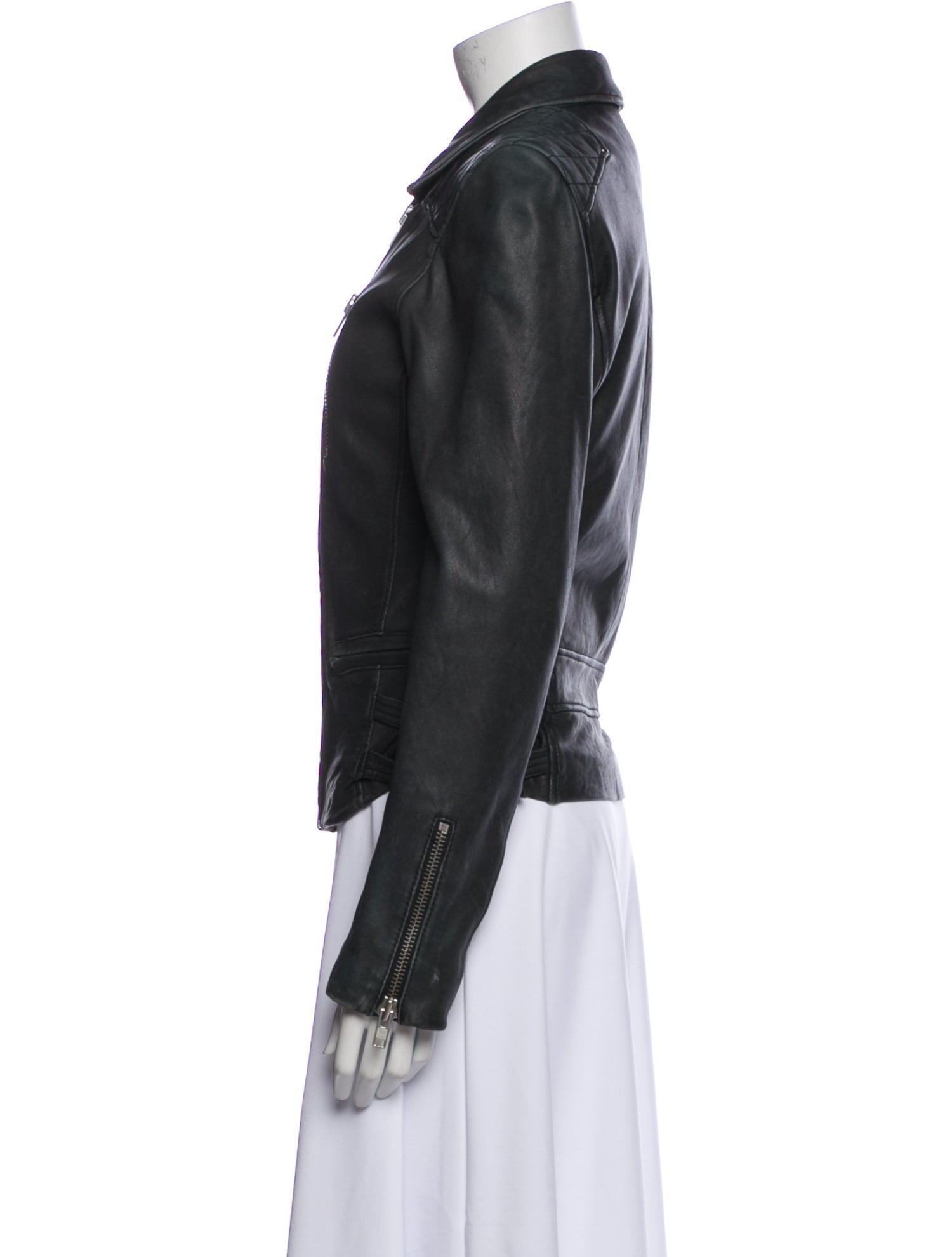Iro Lamb Leather Biker Jacket
