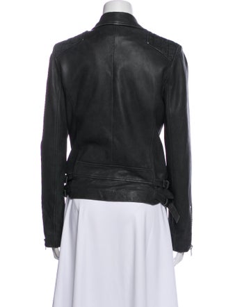 Iro Lamb Leather Biker Jacket