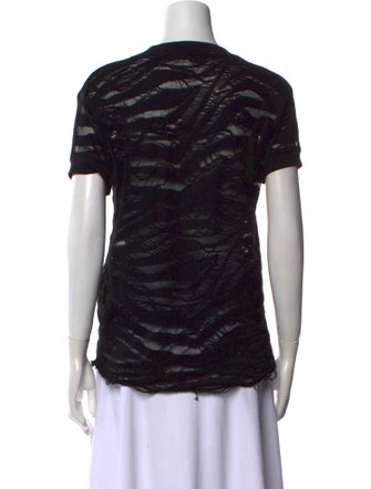 Iro Scoop Neck Short Sleeve T-Shirt